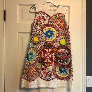 Girl Luxury Design Dress Dolce & Gabbana, Sz 12
